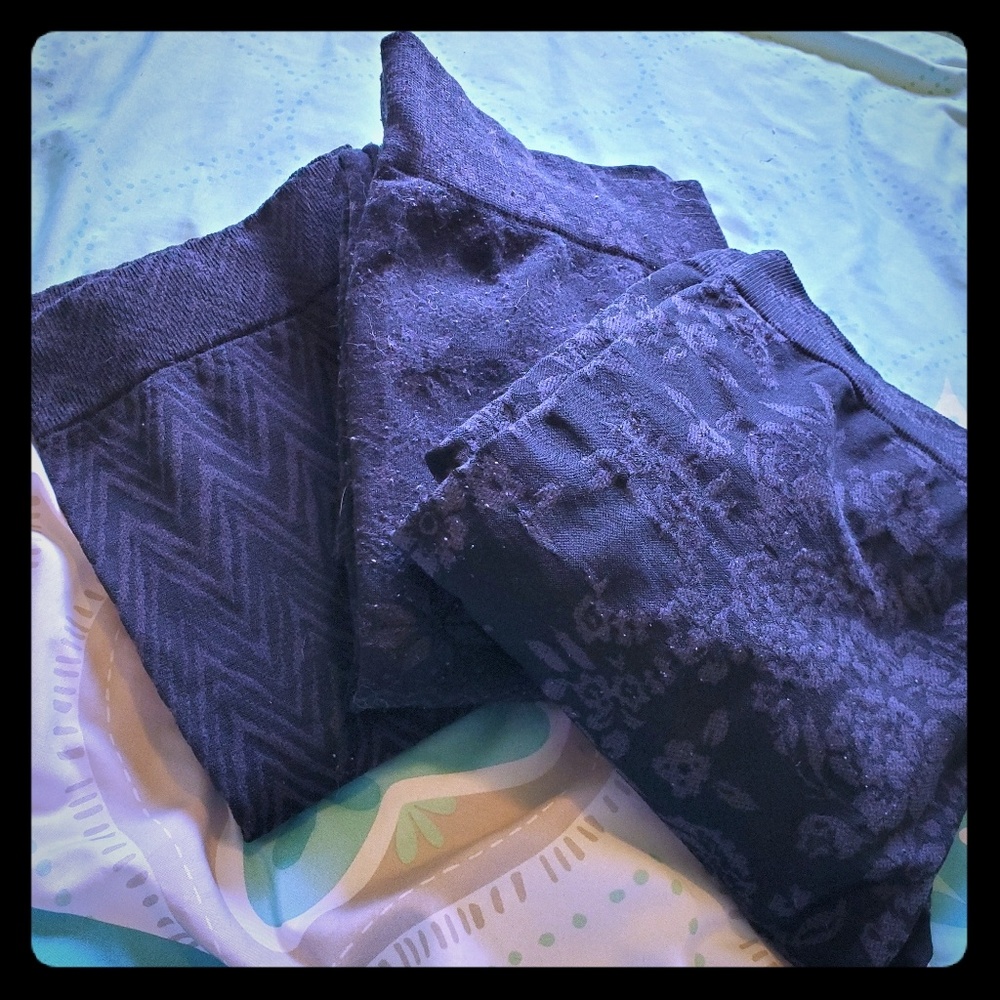 Patterned leggings